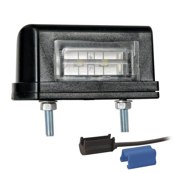 LED Kennzeichenleuchte | 12-36v | mit Stecker 0,75mm². | M10KV-310