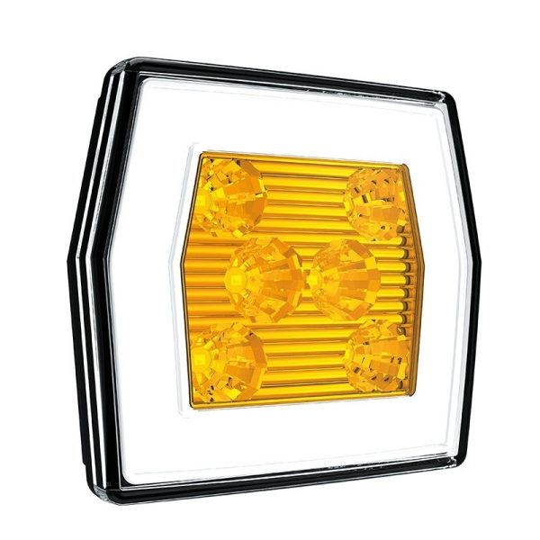 LED Tagfahrleuchten mit LED Blinker funktion | 12-24v | V10C2-780B5