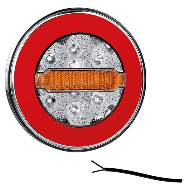 LED Kompaktrücklicht ohne Kennzeichenbeleuchtung | 12-36v | 100cm. Kabel | V10C3-830