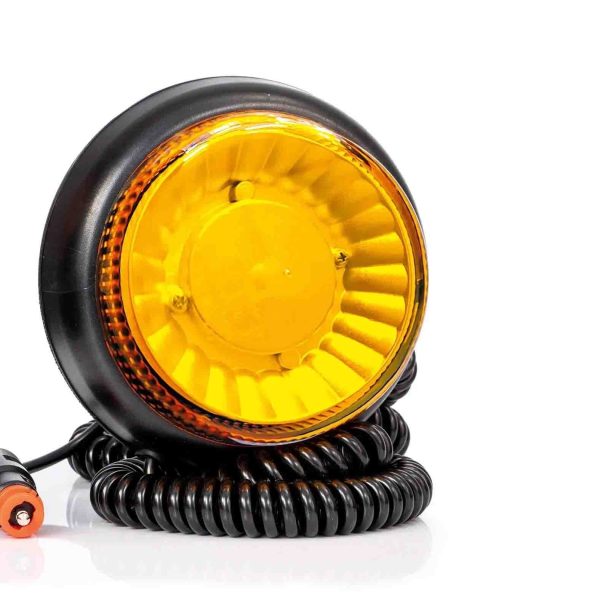 R65 LED rundumleuchte, rotierend, Magnet, 12-24V 7,8m Kabel | S10ZL416