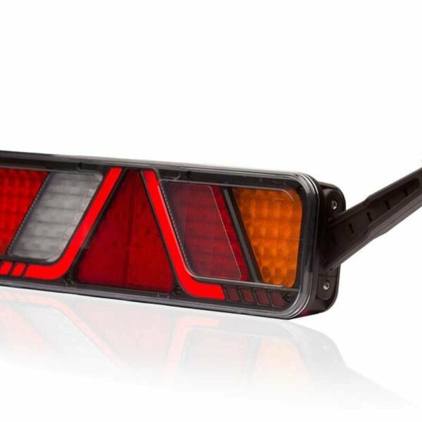 Rechts | LED Anhängerleuchte 24v | Voll-LED Canbusproof | 2,5m. Kabel | VC-7012