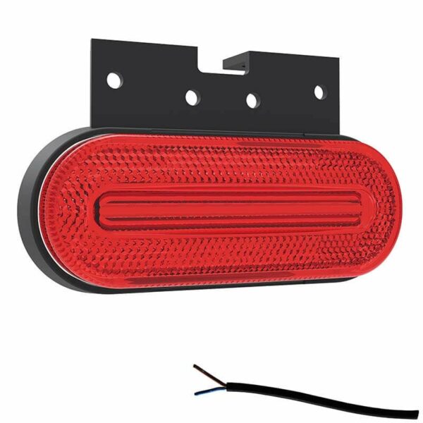 LED Markierungsleuchte Rot 12/36V 0,5m Kabel | M10MV-750R