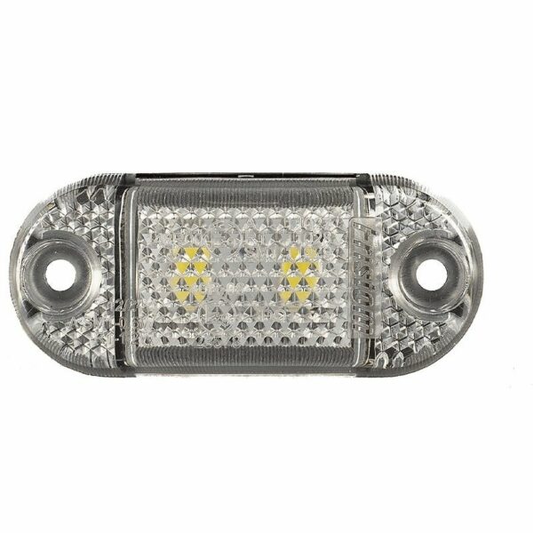 LED Markierungsleuchte weiß 12-24v 15cm Kabel | MV-6200W
