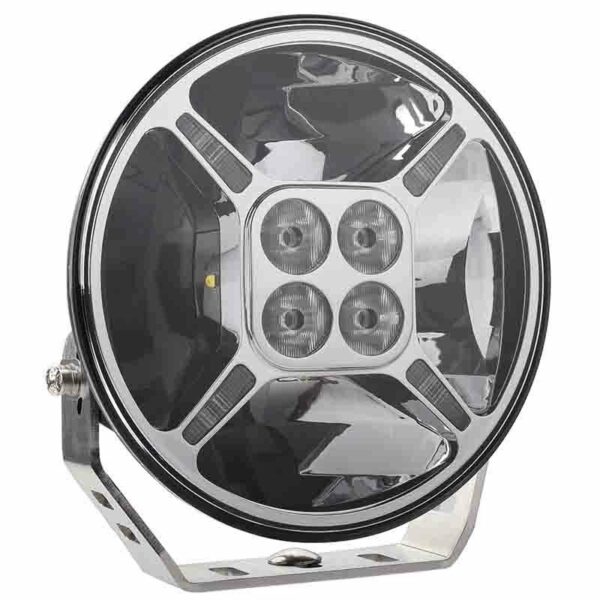 LED Fernscheinwerfer Chrom mit Tagfahrlicht | 12.000 Lumen | 9-36V | WD-80120C.1
