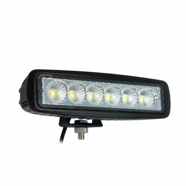 LED Arbeitsleuchte | 18 Watt | 1440 Lumen | 12-24v | Flutlicht schwarz | 16018FBM