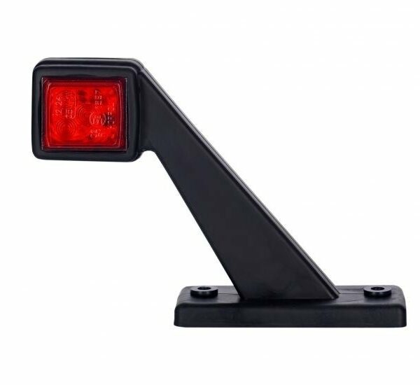LED Begrenzungsleuchte rechts rot-weiß 12-24v 50cm Kabel | MB-4662RW