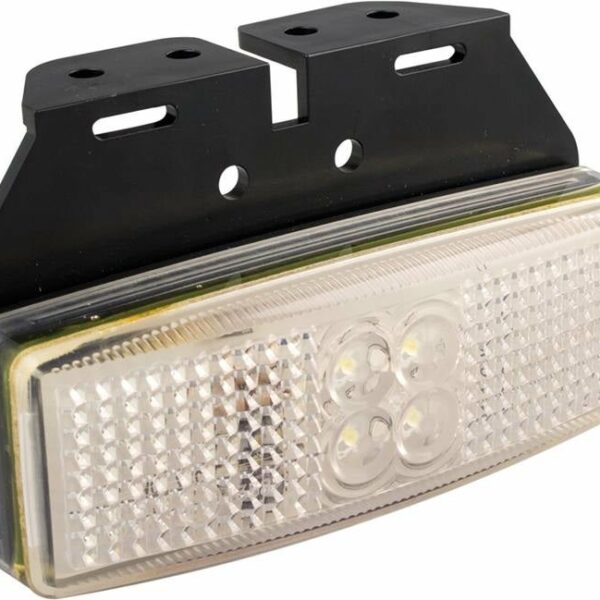 LED Markierungsleuchte Weiß 12/24V 0,2m Kabel | 1491WM