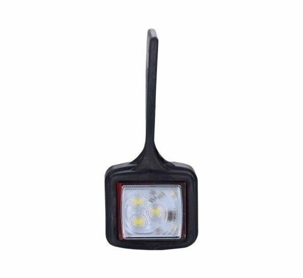 LED Begrenzungsleuchte rechts rot-weiß 12-24v 50cm Kabel | MB-4602RW