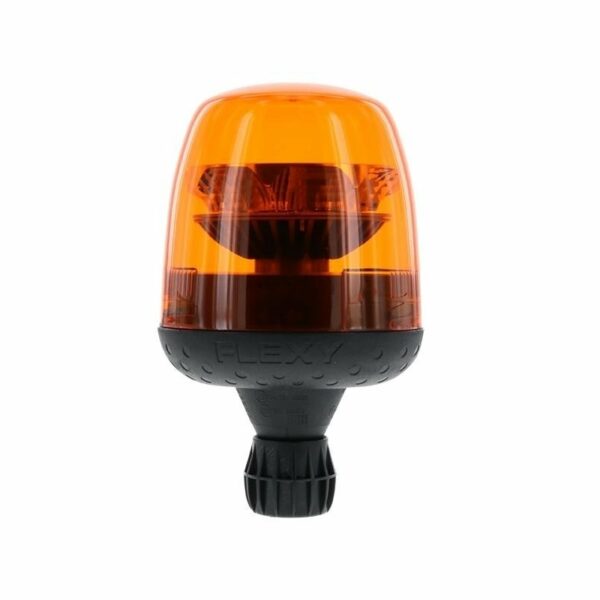LED R65 Rundumleuchten gelb 12-24v flexi DIN, drehbar | D14483
