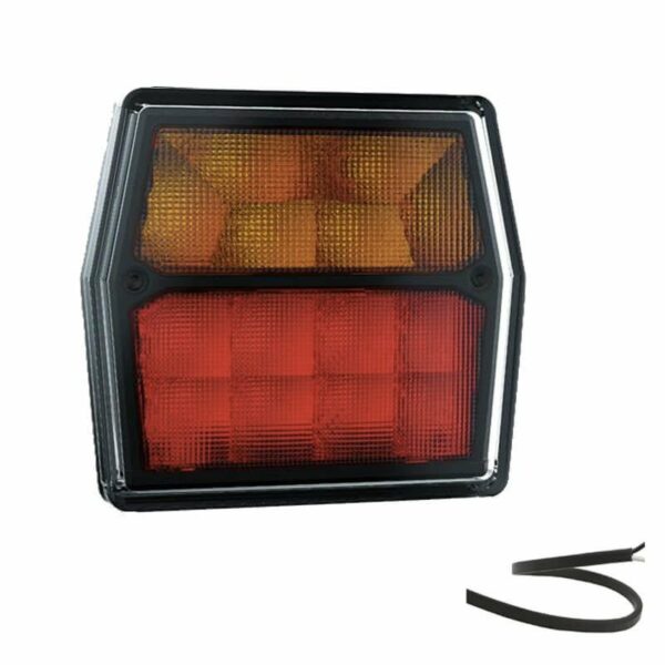 LED Kompaktrücklicht | 12v | 100cm Kabel mit Kennzeichenbeleuchtung | VC-2210