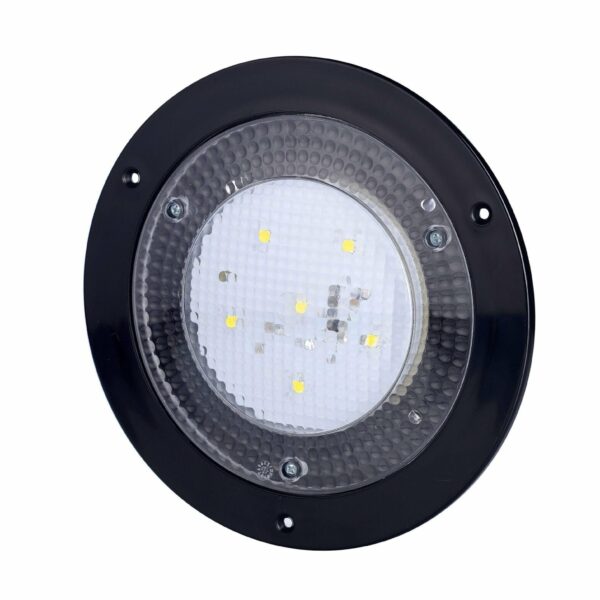 LED Innenleuchte 690lm - 4000K - 12-24v - Einbauleuchte schwarz | BG-1710W