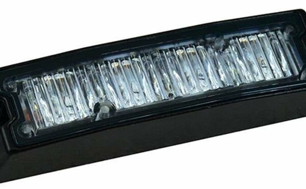 LED blitzer 4 LEDs | R65 | Slimline | amber | 10-30v | SLED4DVAR65