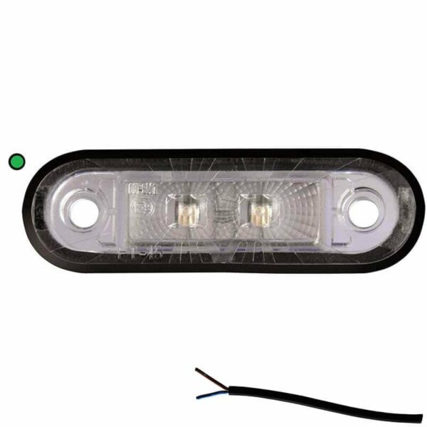 LED Dekorationsleuchte grün 12/36V 0,5m Kabel | M10MV-200G