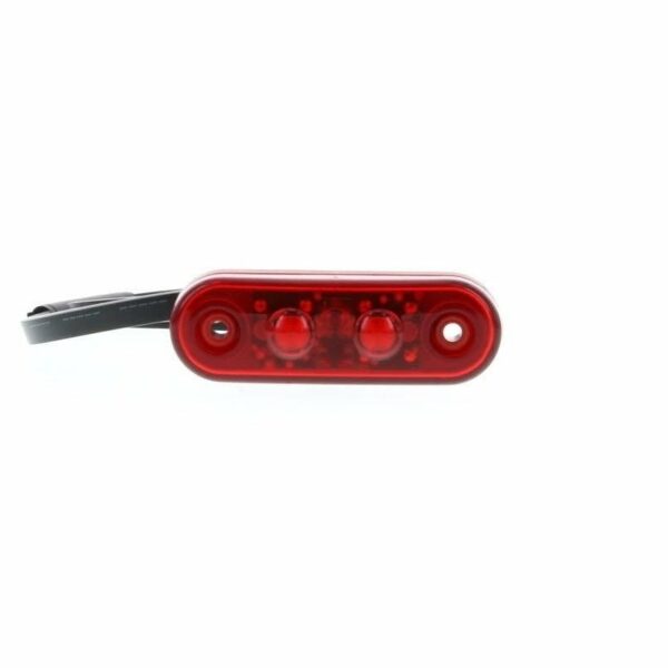 LED Markierungsleuchte rot 24V ADR 500cm Kabel | 104360