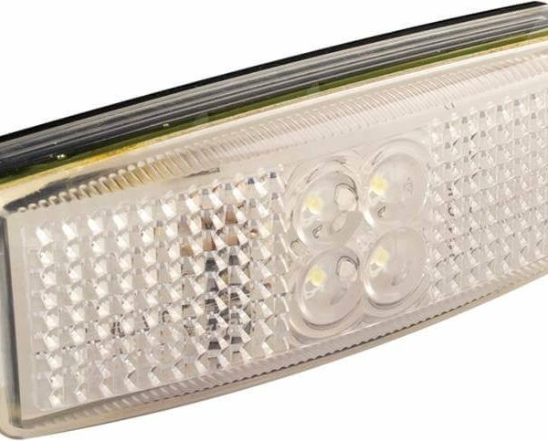 LED Markierungsleuchte Weiß 12/24V 0,2m Kabel | 1490WM