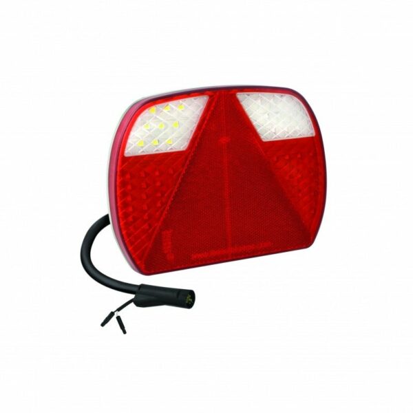 Linkes LED Slimline rücklicht | 12-24v | 120cm Kabel | 6-PIN Stecker | EU200-6P1.2L