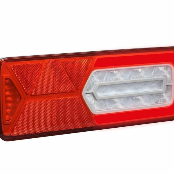 Rechts | LED Anhänger Rücklicht Glow LC12 | 12v | 7-PIN + 4x SuperSeal | 161430