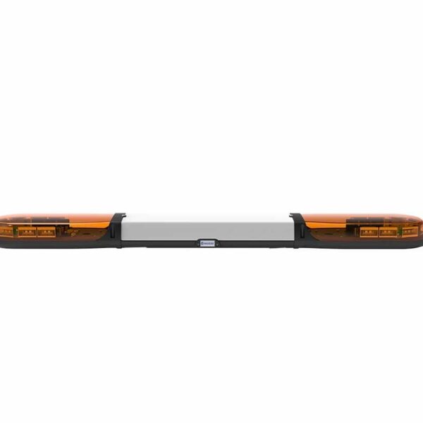LED Blitzleiste | Warnbalken amber | 13er Serie | ECE-R65 amber | weiße Mitte | 1250mm | 16 LE | 13-01009-E