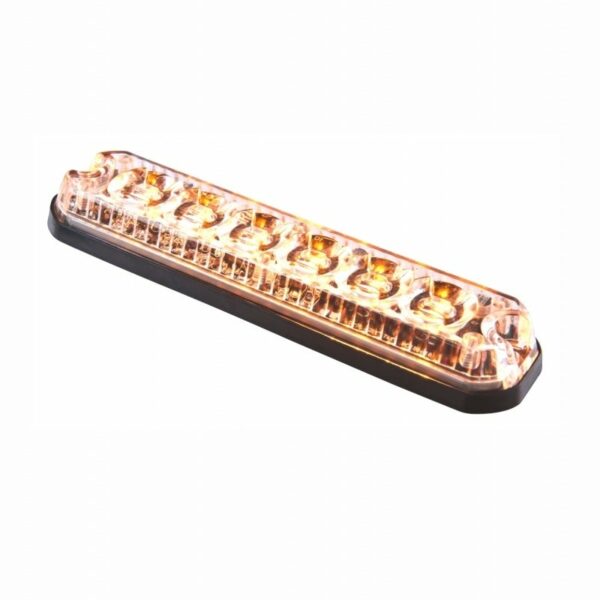 LED R65 Heavy-Duty-Blitzer mit 6 LEDs Amber | 12-24V | HDR656DVA