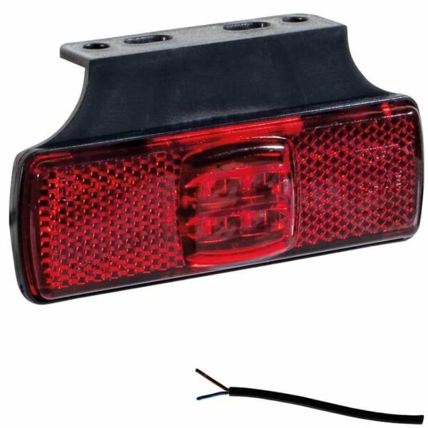 LED Begrenzungsleuchte Rot 12/36V 0,5m Kabel | M10MV-150R