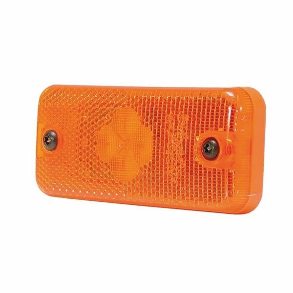 LED Seitenmarkierungsleuchte Amber für Volvo | 24V | 2-PIN AMP Stecker JPT | 198520