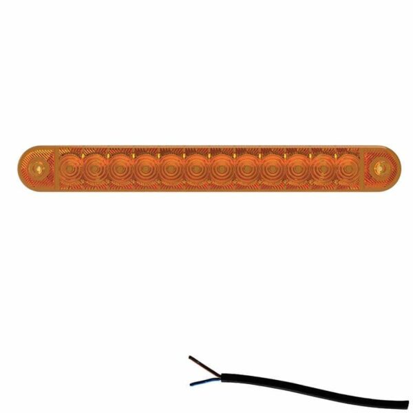 LED Begrenzungsleuchte Gelb 12/36V 0,5m Kabel | M10MV-800A