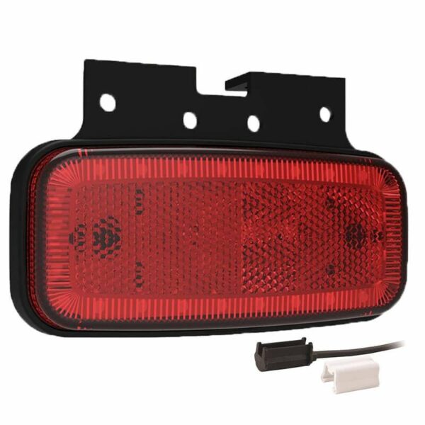 LED Begrenzungsleuchte Rot 12/36V 1,5mm² Anschluss. | MV-1270R