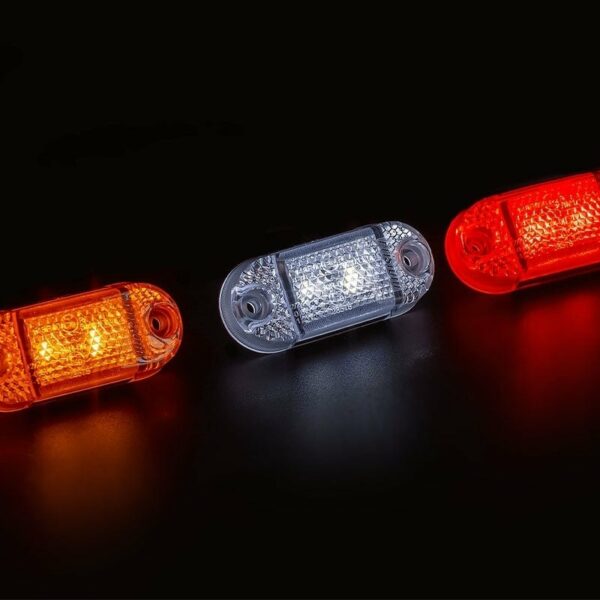 LED Markierungsleuchte rot 12-24v 15cm Kabel | MV-6200R
