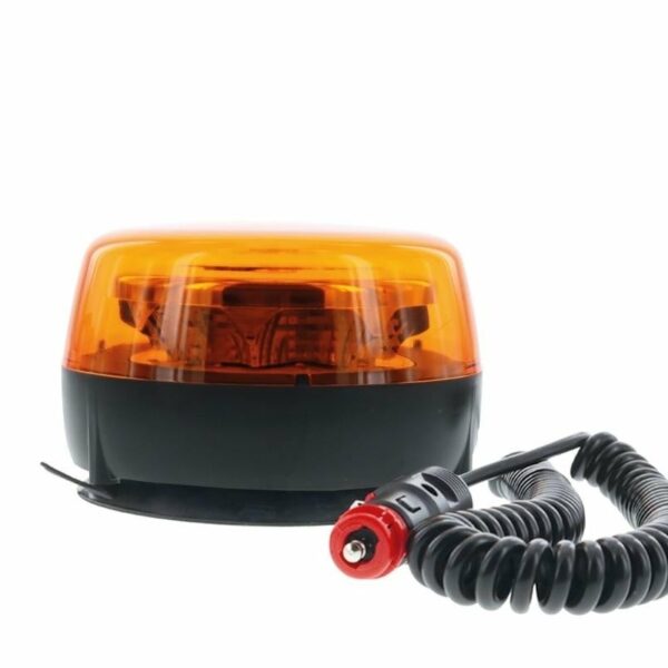 LED R65 Rundumleuchten gelb 12-24v Magnetische Basis Drehbar | 212520