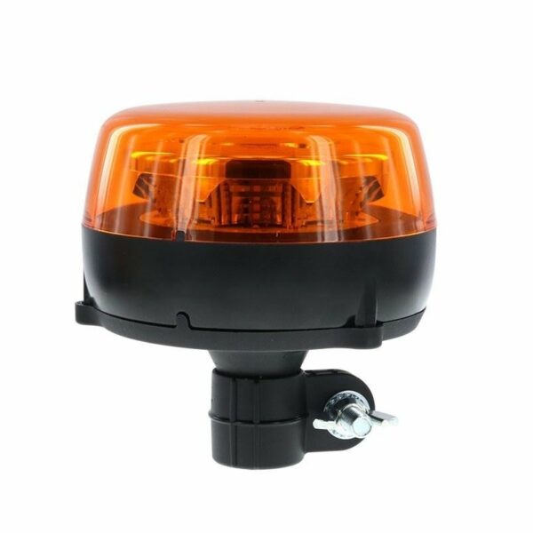 LED R65 Rundumleuchten gelb 12-24v DIN steckbar Doppelblitz | 212460