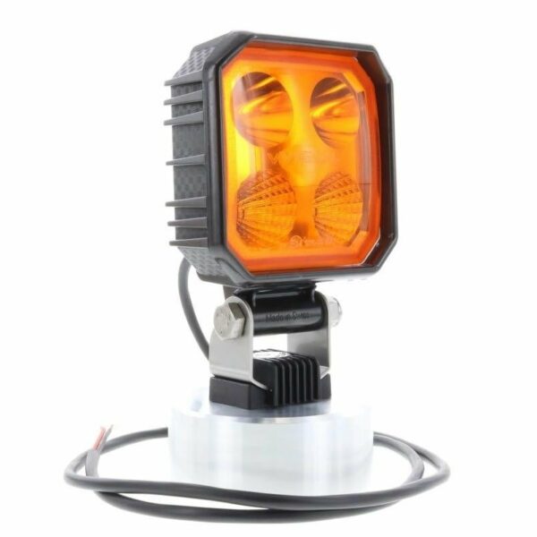 LED Carbonlux Arbeitsleuchte amber 10-30v - 1000lm - IP69K - 150cm | D14552