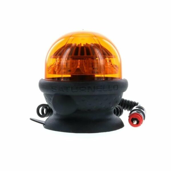 LED R65 Rundumleuchten gelb 12-24v Magnethalterung, drehbar | D14738