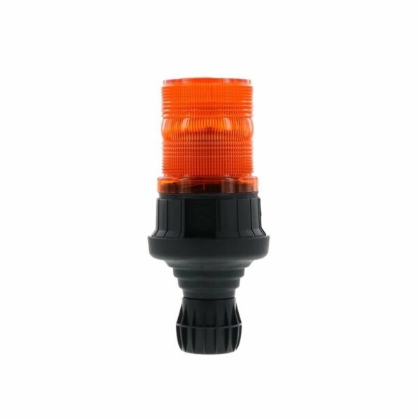 LED Rundumleuchte amber 12-24v flexi DIN, Doppelblitz | D14453