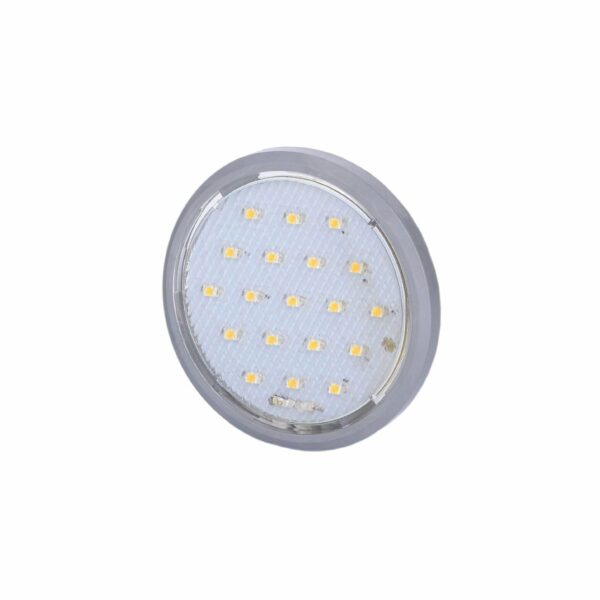 LED Innenleuchte 85lm - 5000K - 12v - Chrom | BG-2110W-12V