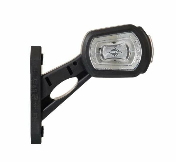 LED Begrenzungsleuchte | links | rot-weiß-amber| 12-24v | 50cm Kabel | MB-2731RWA