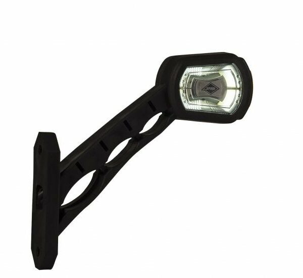 LED Begrenzungsleuchte links rot-weiß-amber 12-24v 50cm Kabel | MB-2761RWA