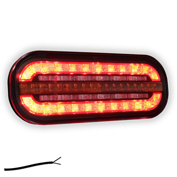 LED Kompaktrücklicht mit dynamischem LED Blinker | 12-24v | VC-320