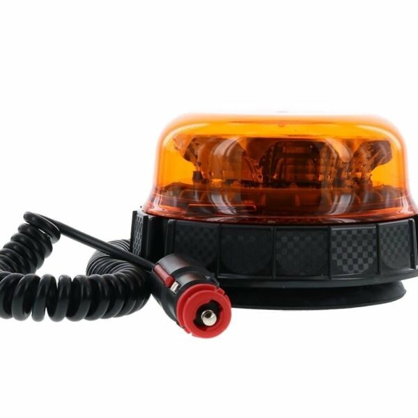 LED R65 Rundumleuchten gelb 12-24v magnetische Befestigung, drehbar | D14726