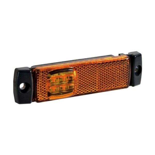 LED Begrenzungsleuchte Gelb 12/36V 5m Kabel | M10MV-190A 5M