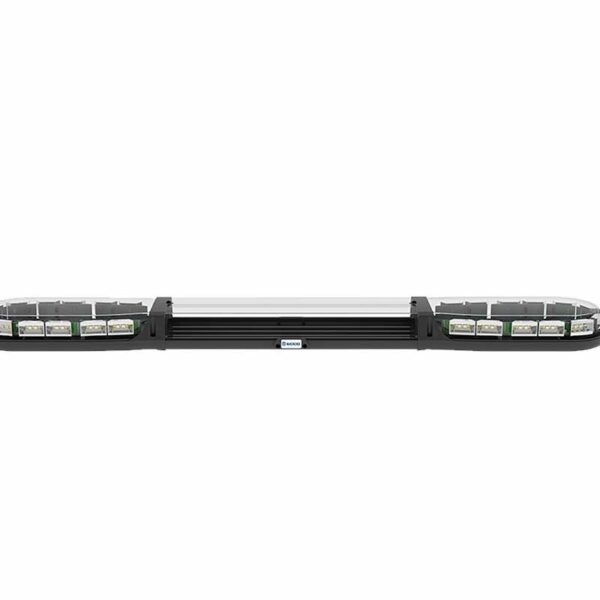LED Blitzleiste | Warnbalken amber | Serie 13 | ECE-R65 amber | transparent | 1250mm | 24 LEDs | 13-00006-E