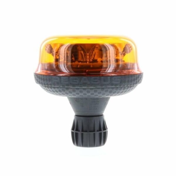 LED R65 Rundumleuchten gelb 12-24v flexi DIN, rotierend+blinkend | D14501