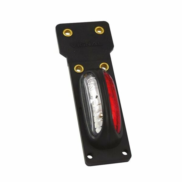 LED Breitbandleuchte rot-weiß 12-24v 100cm Kabel | 112110