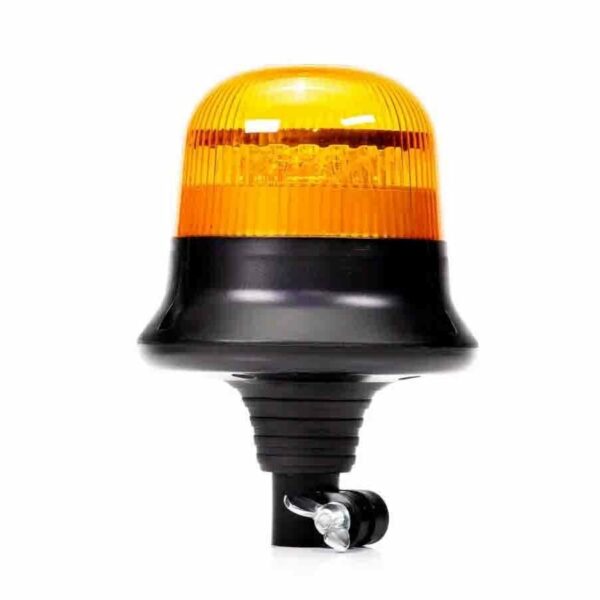 R65 LED Rundumleuchte, Doppelblitz, DIN-Stecker, 12-24V | S10ZL522