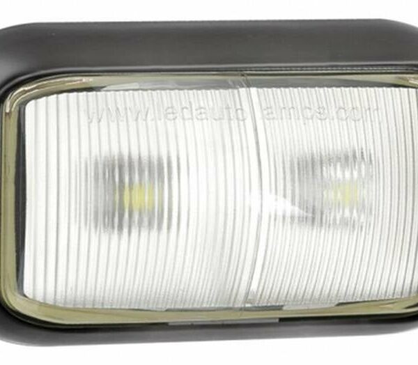 LED Markierungsleuchte Weiß 12/24V 0,4m Kabel | 58WME