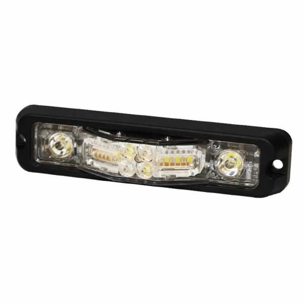 LED blitzer 6-LED | R65 | amber | blau DUAL-Farbe | 12-24 V | ED3777AB