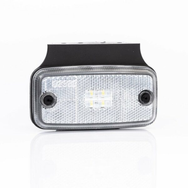 LED Begrenzungsleuchte Weiß 12/36V 1,5mm² Anschluss. | M10MV-670W