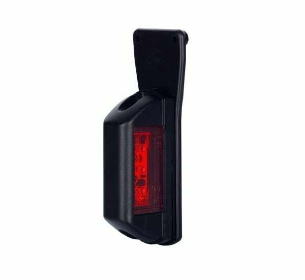 Links | LED Markierungsleuchte rot | 12-36V | 50cm Kabel | MB-4501RW