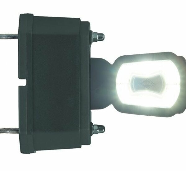 LED Begrenzungsleuchte rechts rot-weiß-amber 12-24v 50cm Kabel | MBA-2701RWA
