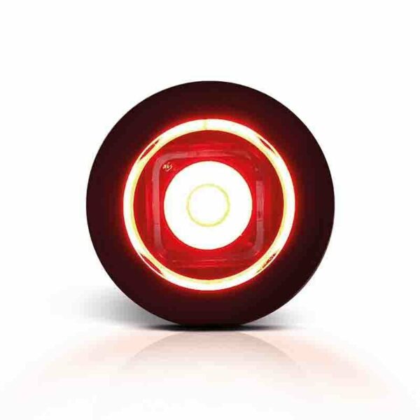 LED kompaktes Einbau-Markierungslicht rot | 12-24V | MV-2600R