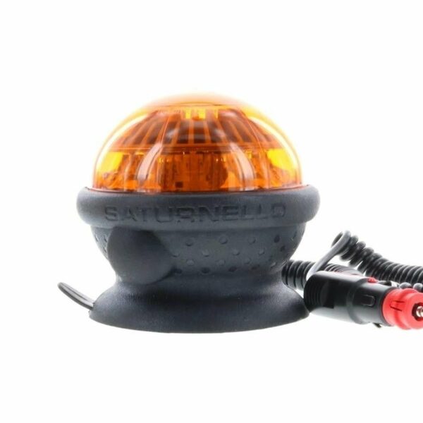 LED R65 Rundumleuchten gelb 12-24v magnetische Befestigung, drehbar | D14741